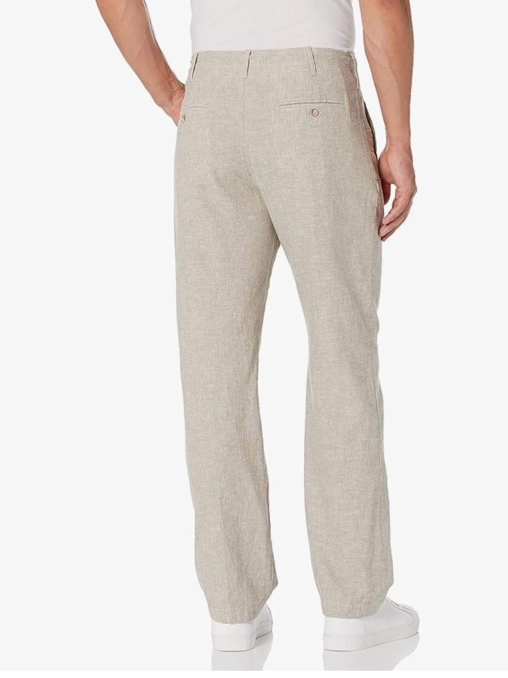 Perry Ellis Linen Blend Pants Sz 38x36 NWT